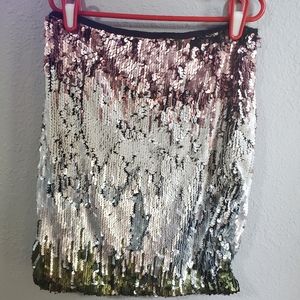 LOVE ALANA Sequin Strapless Top